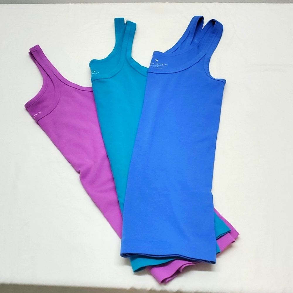 Banana Republic Tank Tops, Jewel Tone M